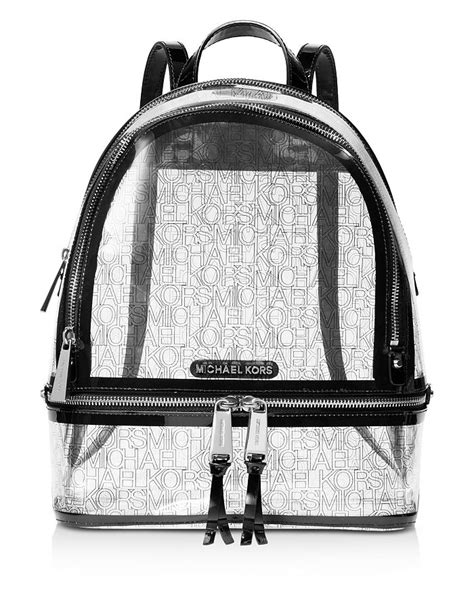 michael kors rucksack made in china|michael kors clear backpack.